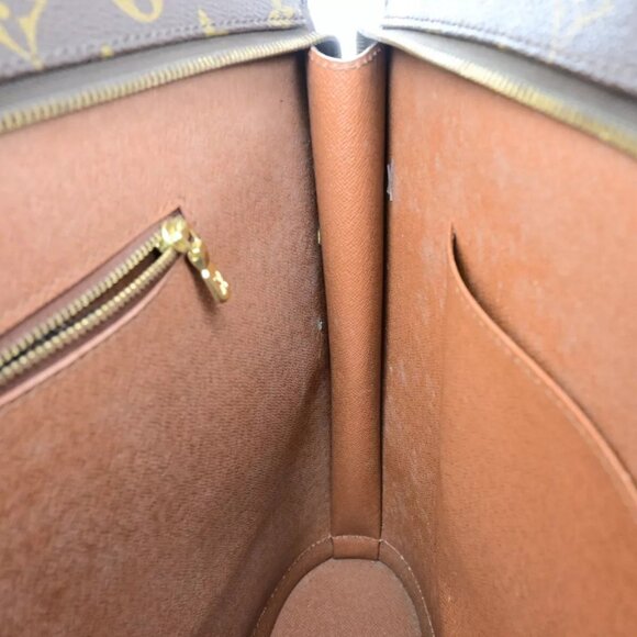LOUIS VUITTON BABYLONE Shoulder Bag Monogram Leather Brown France - Picture 7 of 13